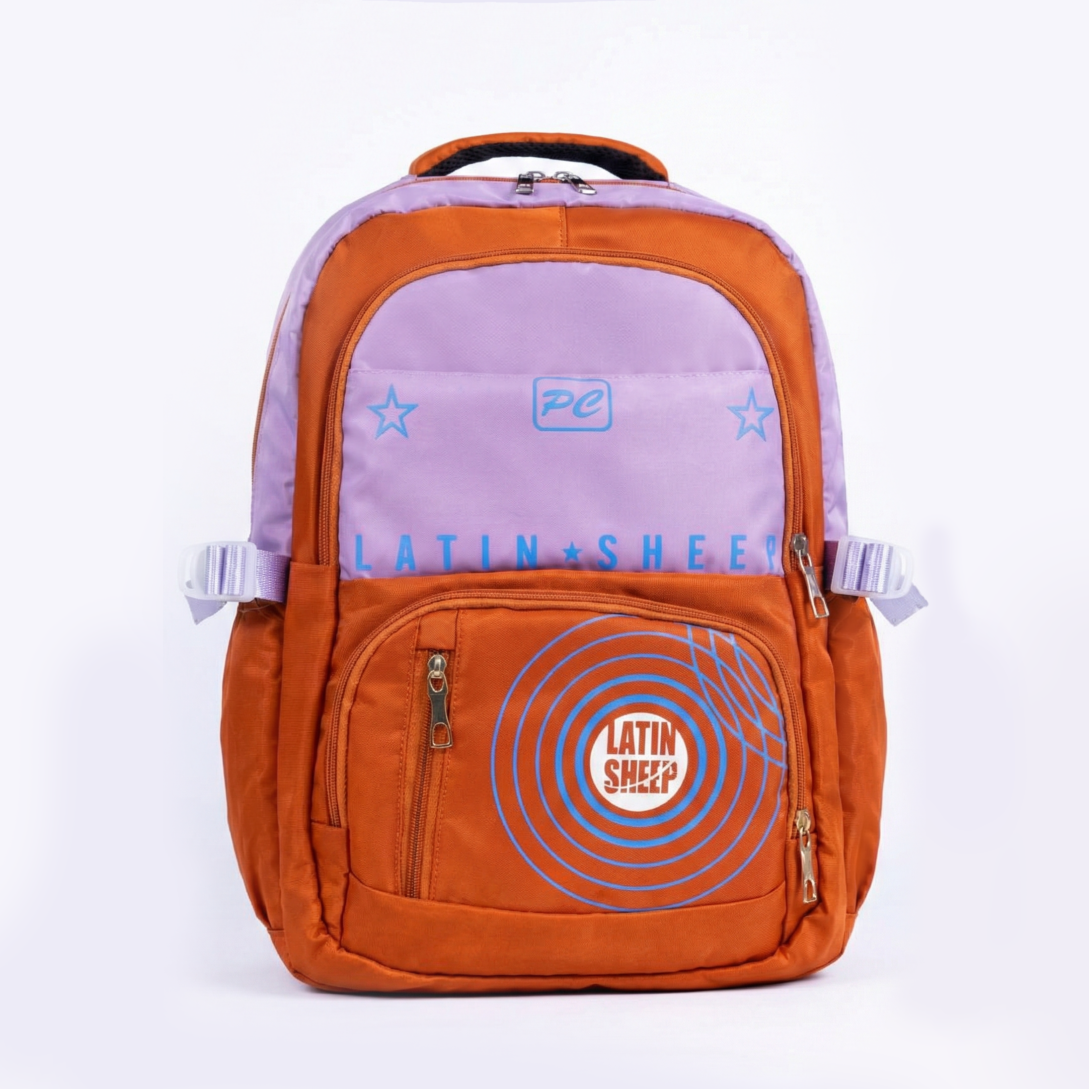 স্টাইলিশ ও আরামদায়ক অরিজিনাল চাইনিজ ওয়াটারপ্রুফ স্কুল ব্যাগ (অরেঞ্জ)